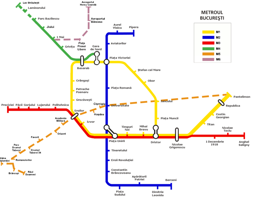 Metrorex harta